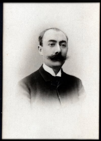 Portrait of Andre Messager by French Photographer